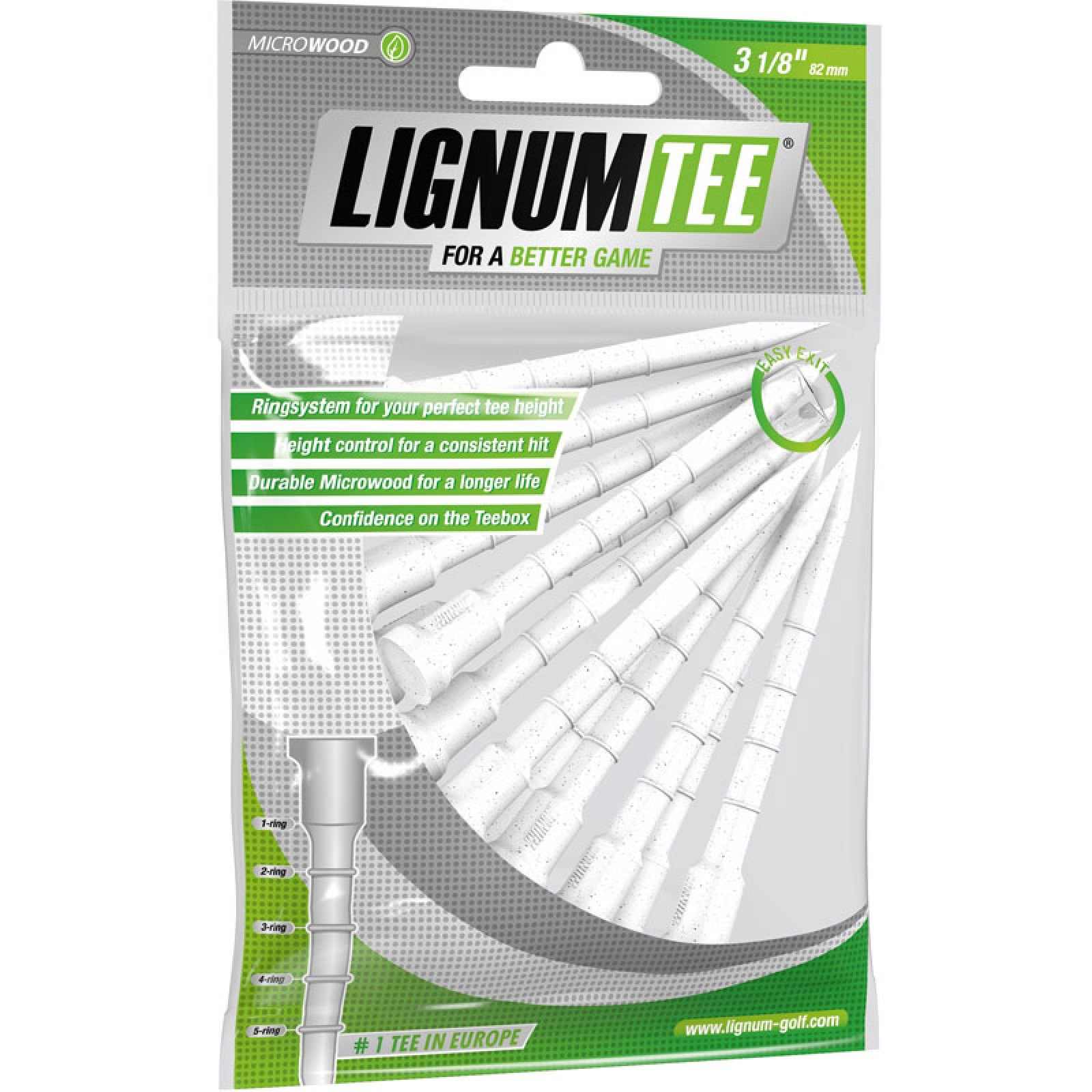 Lignum Tees (wit) - Afbeelding 3