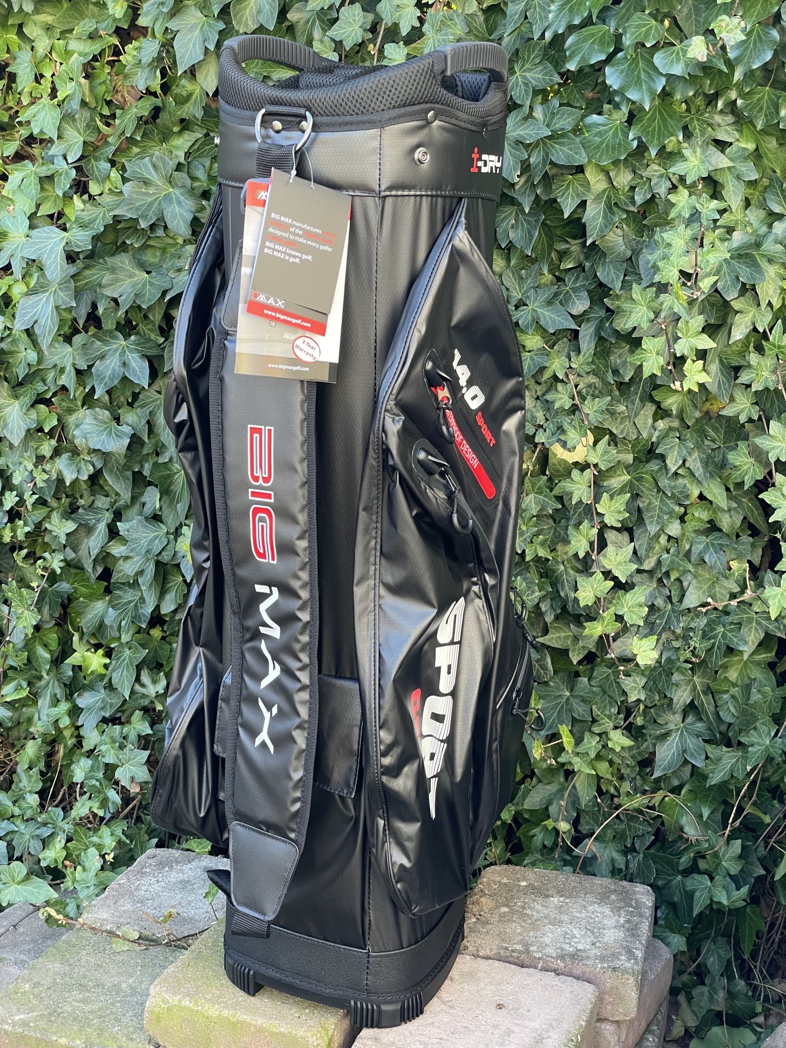 Big Max Aqua Sport GS golftas zwart Speciale Golfstore Editie - Afbeelding 2