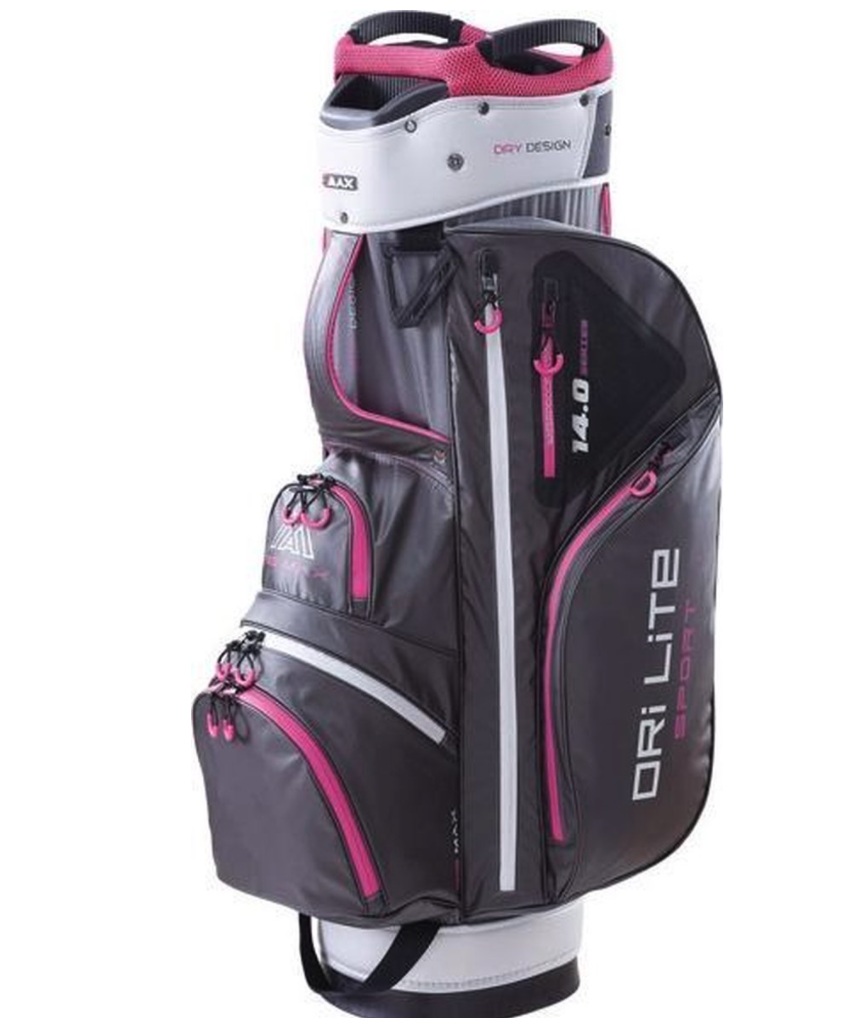 Big Max golftas Dri lite Sport S19 zwart fuchsia zilver