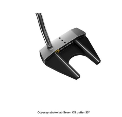 Odyssey stroke lab seven black putter 35" - Afbeelding 2