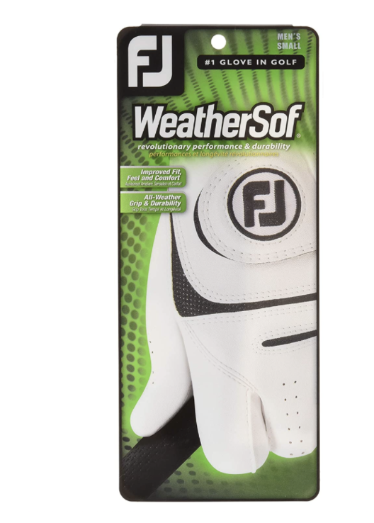 Footjoy Weathersof heren golf handschoen rechts wit