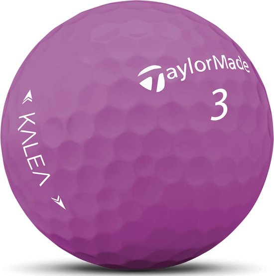 TaylorMade Kalea Ladies Golfballen 2022 - Paars - 12 Stuks - Afbeelding 3