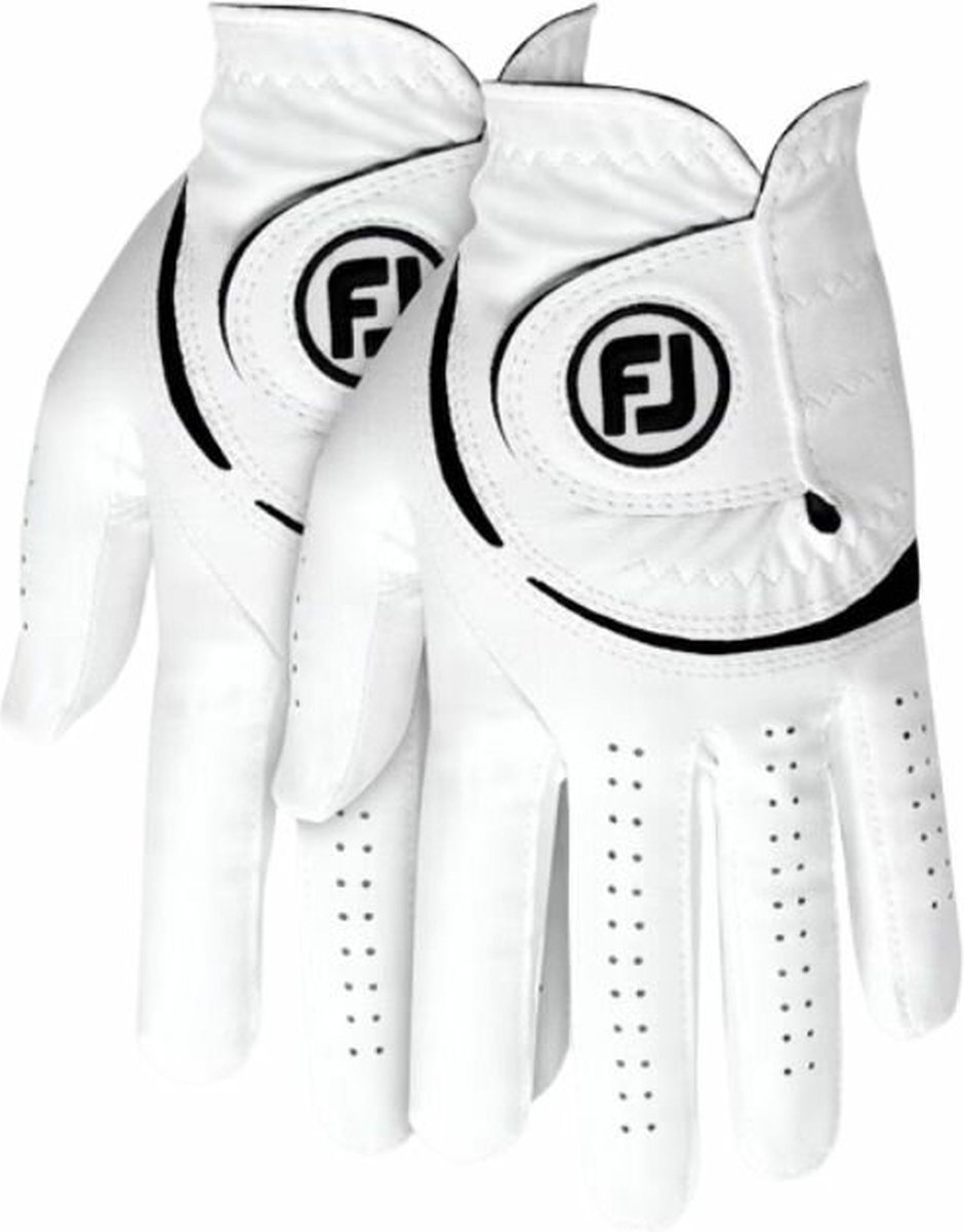 Footjoy Weathersof heren golf handschoen Links Wit (2 stuks) 2024 - Afbeelding 2