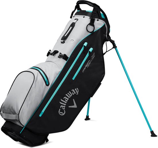 Callaway Fairway C Hyper Dry Double Strap Waterproof Standbag - Zilver Zwart Groen