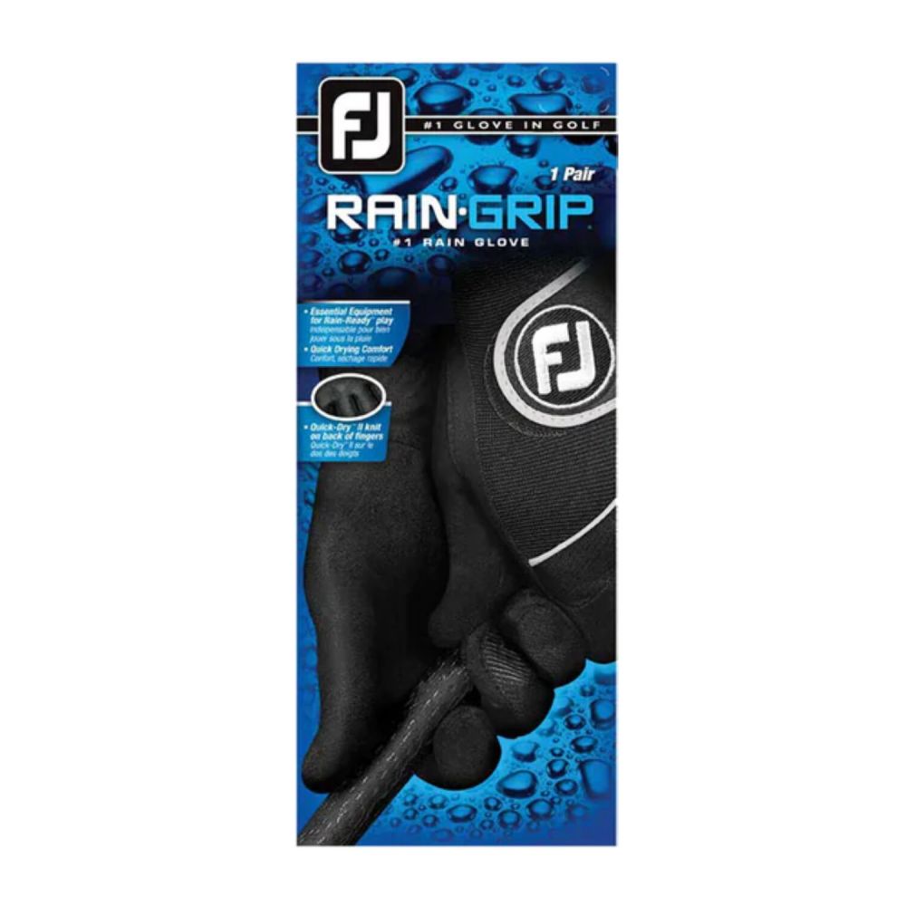 Footjoy Raingrip handschoenen (per paar) zwart 2025 - Afbeelding 2
